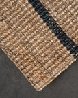 Zebra Bailey Stripe Jute Runner