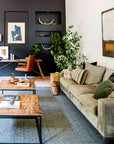 Zebra Carter Wool/Jute Rug - Forest