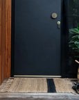 Zebra Baxter Stripe Jute Mat