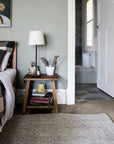 Zebra Carter Wool/Jute Rug - White/Grey