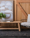 Zebra Jones Stripe Jute Rug