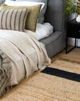 Zebra Baxter Stripe Jute Mat