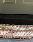 Zebra Osbourne Stripe Jute Mat