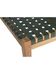 Paloma Woven Leather 150cm Bench