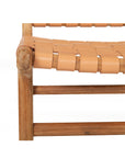 Paloma Woven Leather Backed Counter Stool
