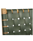 Paloma Woven Leather Backed Counter Stool