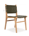 Paloma Woven Leather Dining Chair