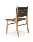 Paloma Woven Leather Dining Chair