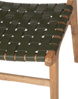 Paloma Woven Leather Dining Chair