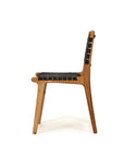 Paloma Woven Leather Dining Chair