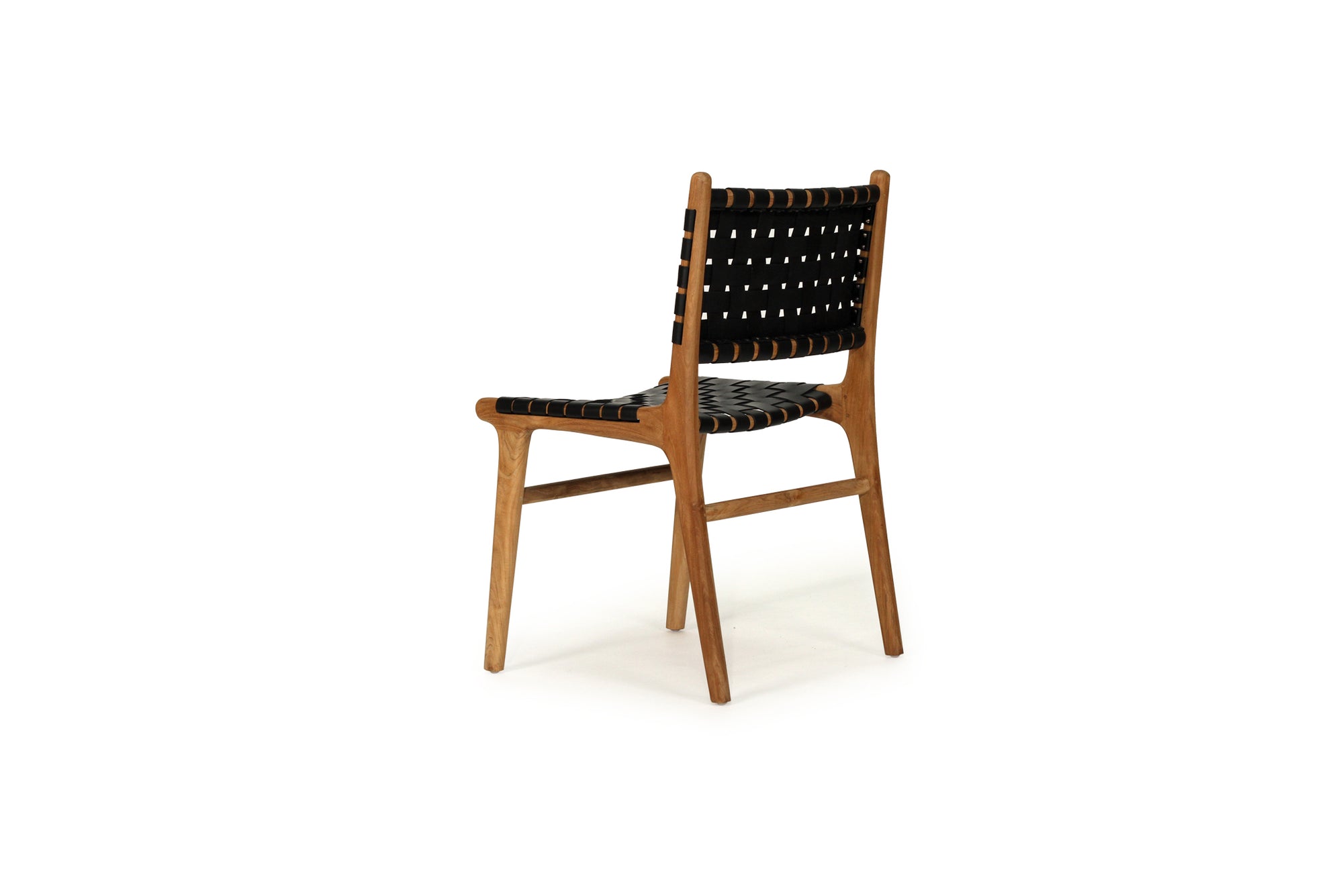 Paloma Woven Leather Dining Chair