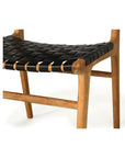 Paloma Woven Leather Dining Chair
