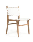Paloma Woven Leather Dining Chair