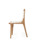 Paloma Woven Leather Dining Chair