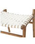 Paloma Woven Leather Dining Chair