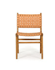 Paloma Woven Leather Dining Chair