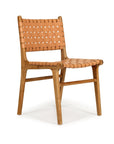 Paloma Woven Leather Dining Chair