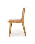 Paloma Woven Leather Dining Chair