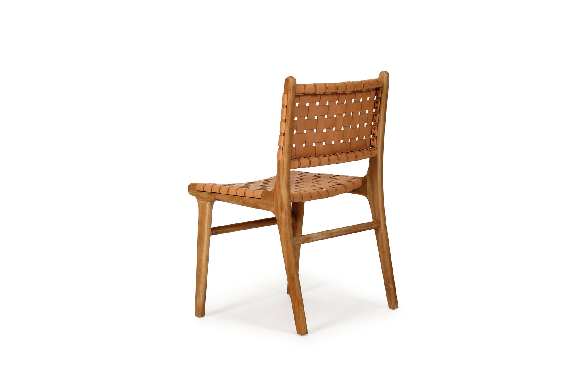 Paloma Woven Leather Dining Chair