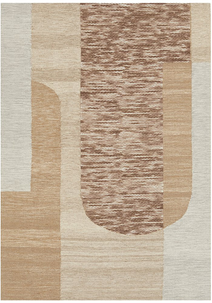 J+J Origin Flatwoven Rug - Toffee