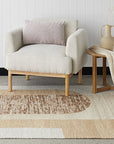 J+J Origin Flatwoven Rug - Toffee