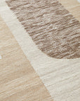 J+J Origin Flatwoven Rug - Toffee