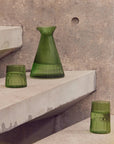 Kairos Angular Carafe - Green