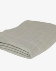 Eadie Luca Linen Bed Cover - Putty