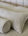 Eadie Luca Linen Bed Cover - Putty