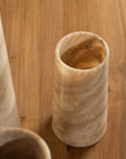 Shoda Sculptural Onyx Vases