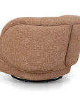 Voyager Swivel Armchair - Clay Brown