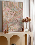 Aboriginal Collection - Bila Canvas Art Print