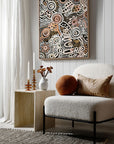 Aboriginal Collection - My Country Art Print - Nude
