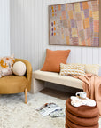 Aboriginal Collection - Lupul Orange Canvas Art Print