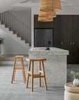Uniqwa Collections Kusina Barstool - Elm