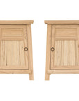 Uniqwa Bamboo Bedside Set - Blond