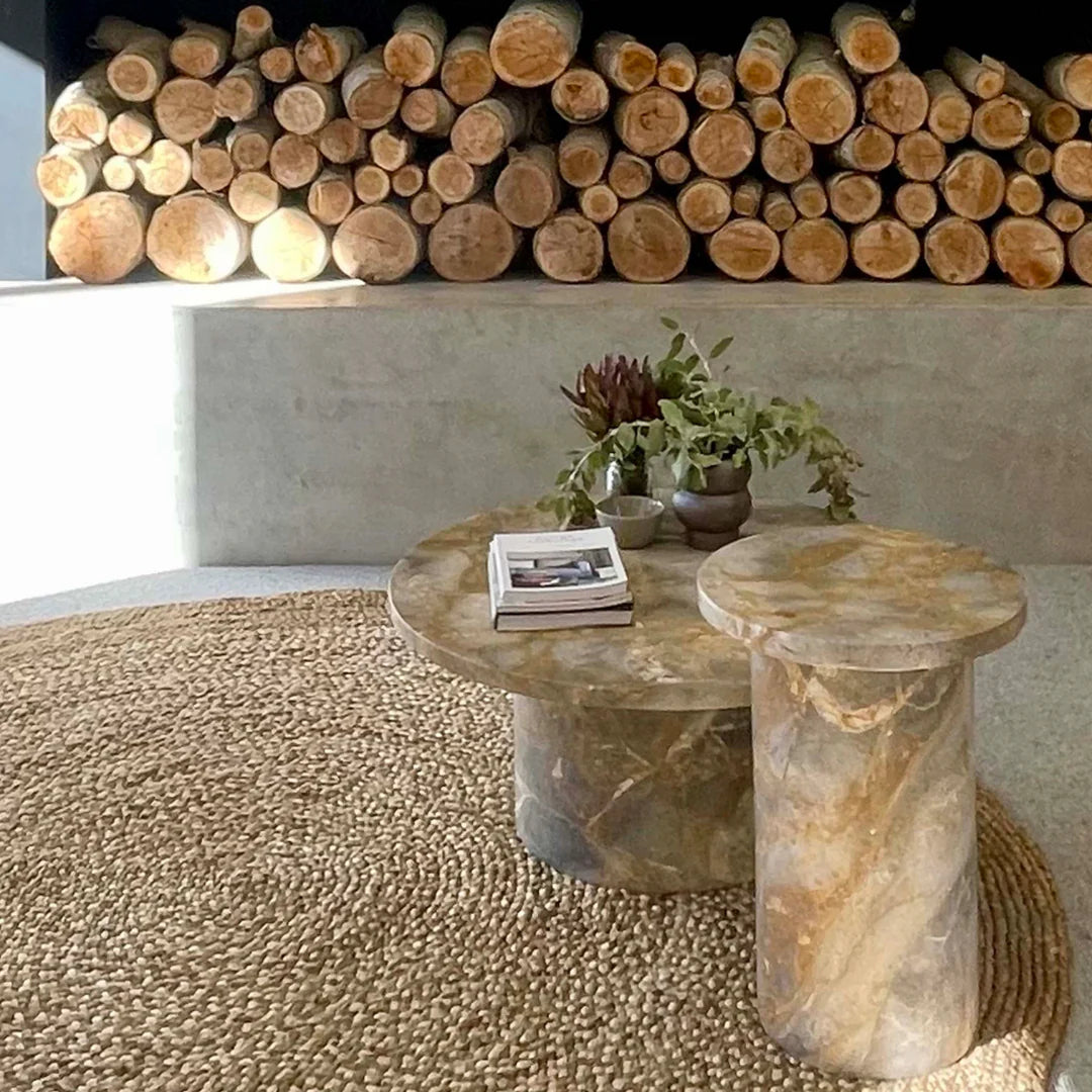Zebra Westmore Braided Round Jute Rug