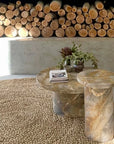 Zebra Westmore Braided Round Jute Rug