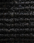 Zebra Graphite Jute Runner