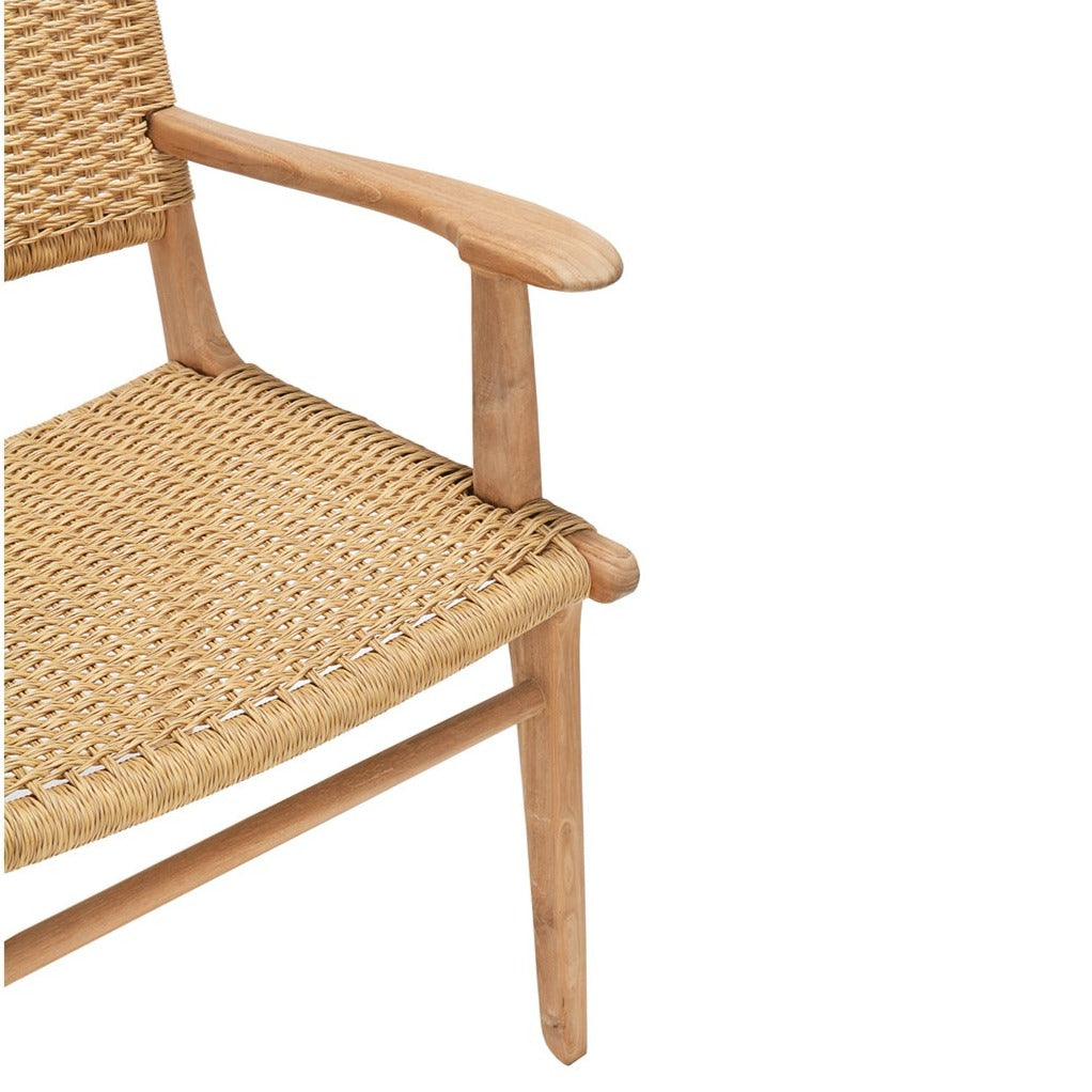 Zena Woven Cord Dining Armchair