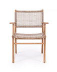 Zena Woven Cord Dining Armchair