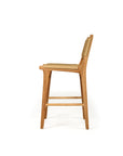 Zena backed counter stool