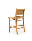 Zena backed counter stool