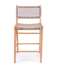 Zena backed counter stool