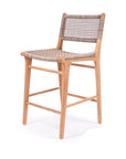 Zena backed counter stool