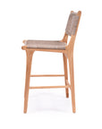 Zena backed counter stool