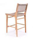 Zena backed counter stool