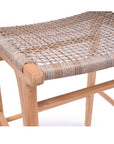 Zena backed counter stool