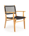 Zena Woven Cord Dining Armchair
