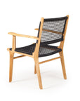 Zena Woven Cord Dining Armchair